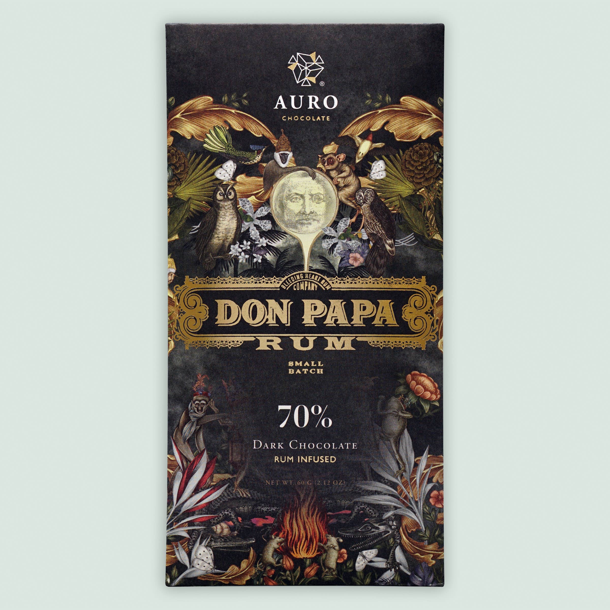 Auro x Don Papa Dark Chocolate w/ Rum 70% (Special Edition)
