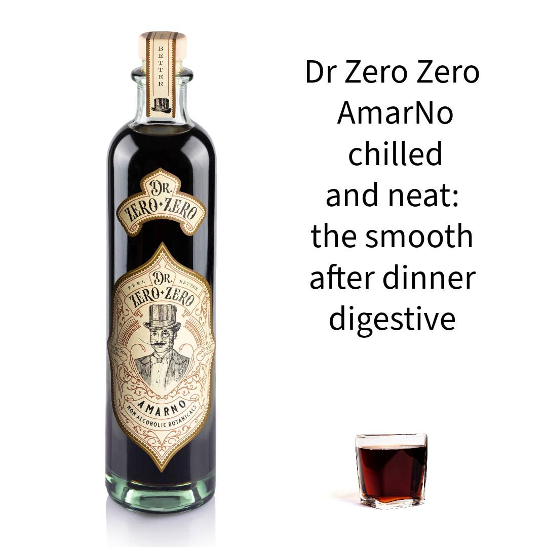 Dr Zero Zero AmarNo Award Winning Non-Alcoholic Amaro