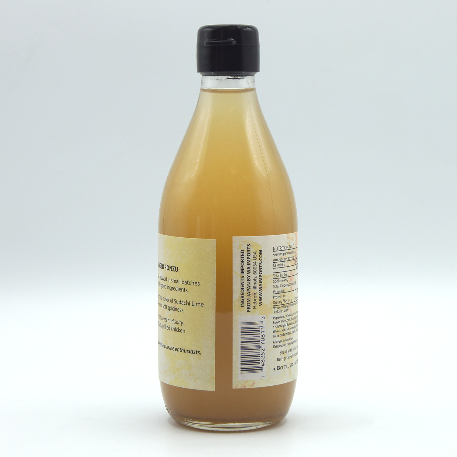 Yakami Orchards Ginger Ponzu 375 ml