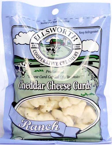 Wisconsin Cheese Curds, Ellsworth Creamery, Refrigerated