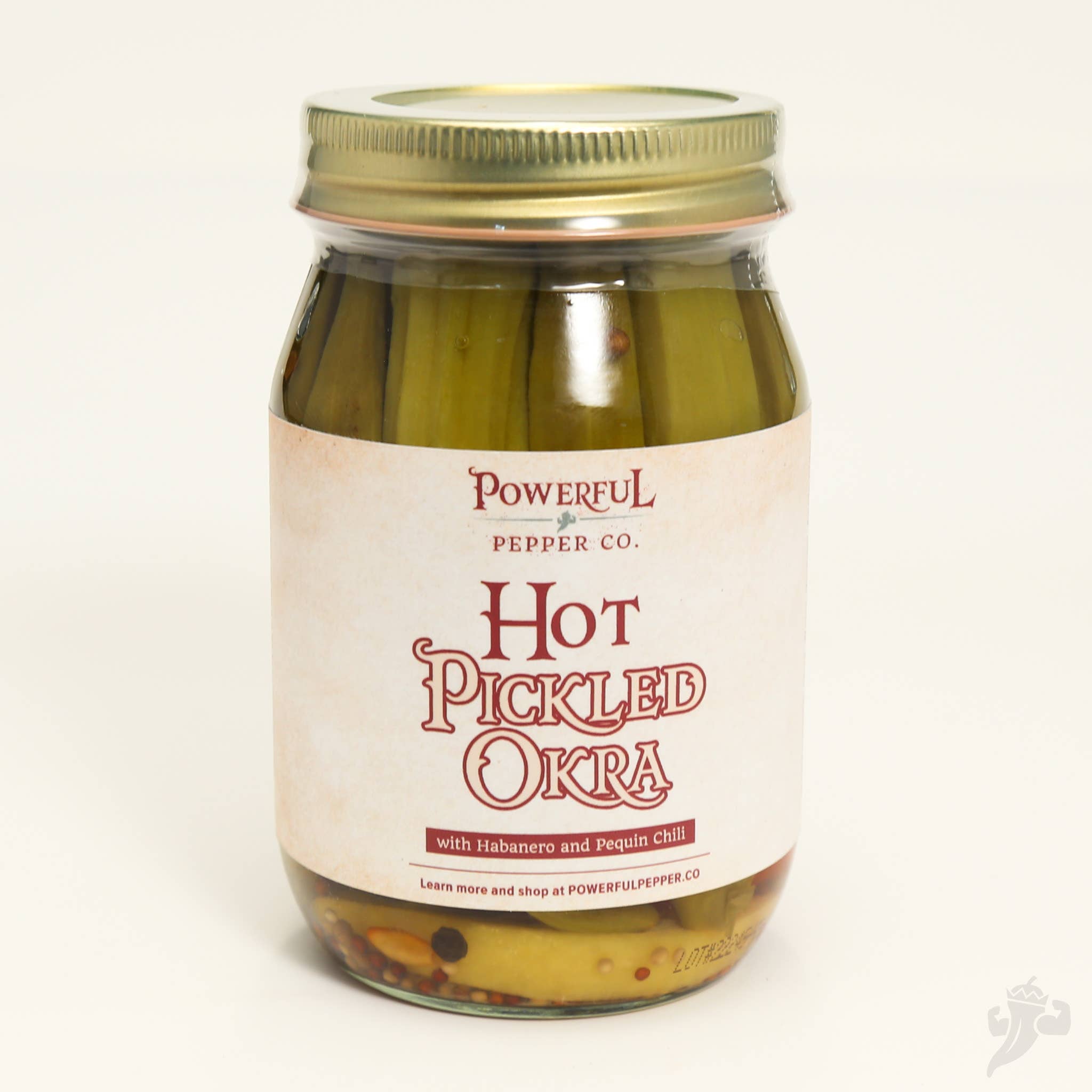 HOT Pickled Okra