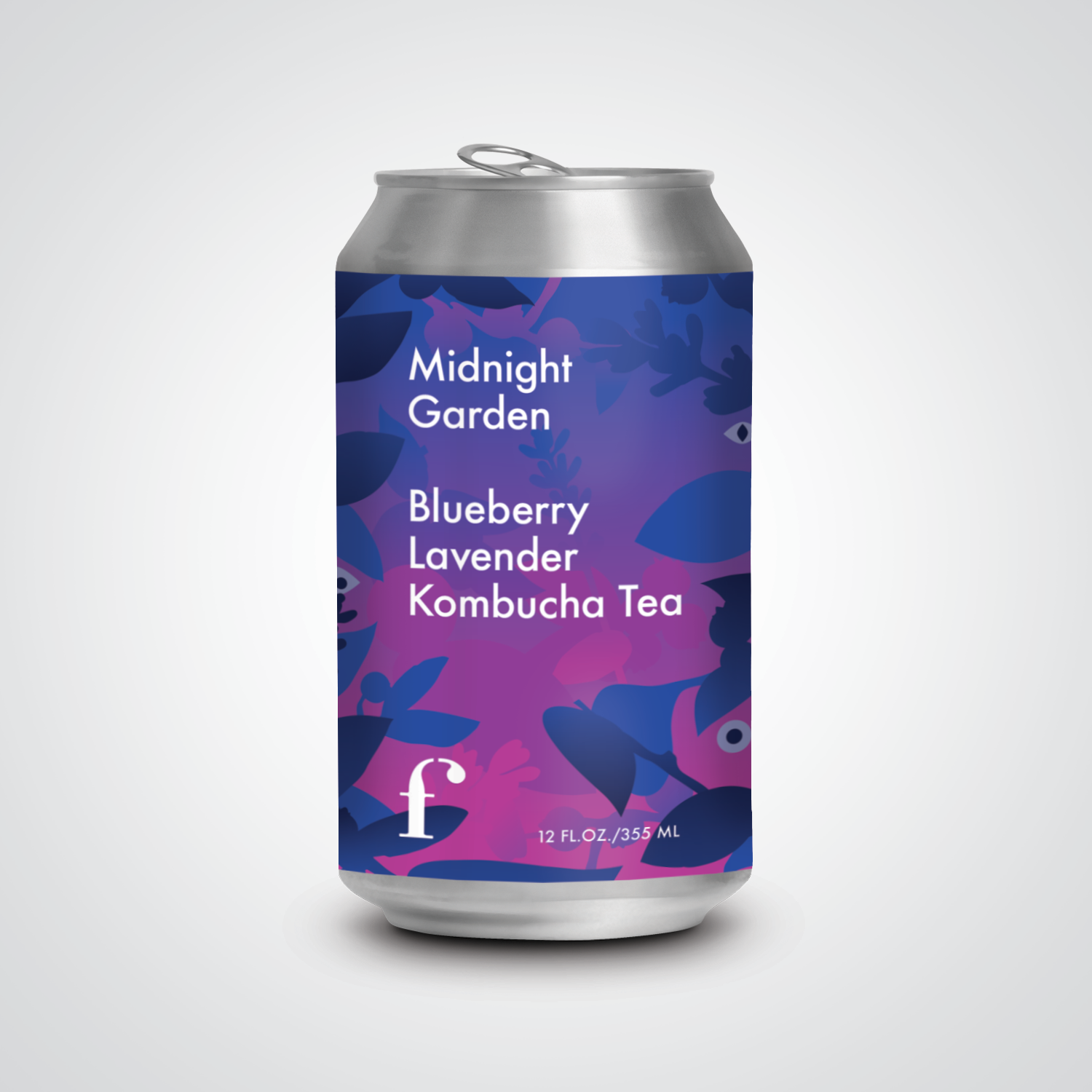 "Midnight Garden" Blueberry Lavender Kombucha