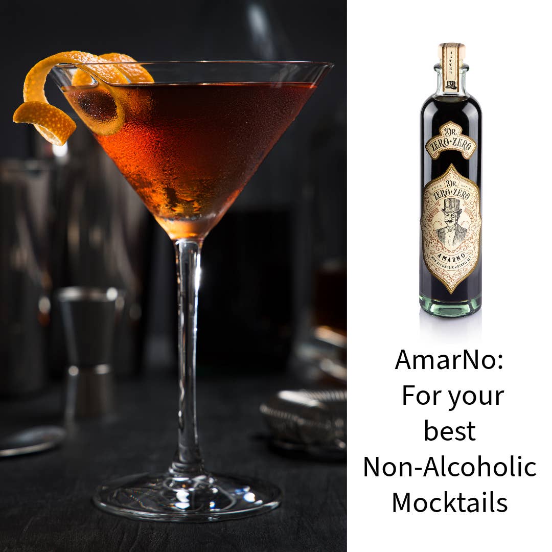 Dr Zero Zero AmarNo Award Winning Non-Alcoholic Amaro