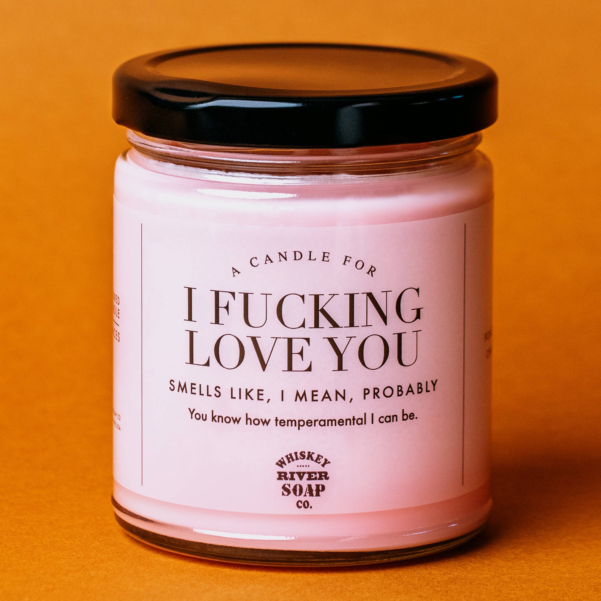 I Fucking Love You Candle