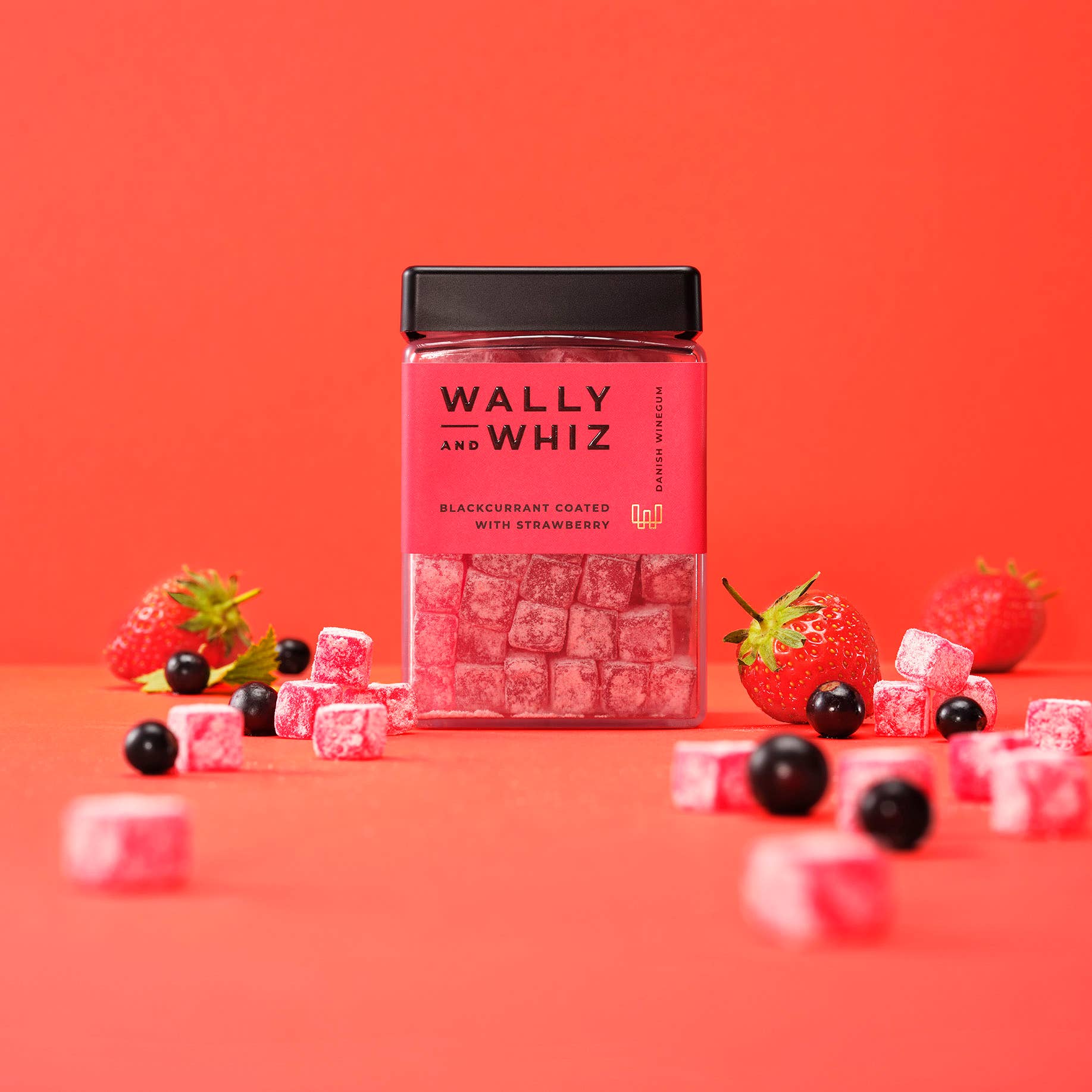 Wally & Whiz Blackcurrant With Strawberry 240g