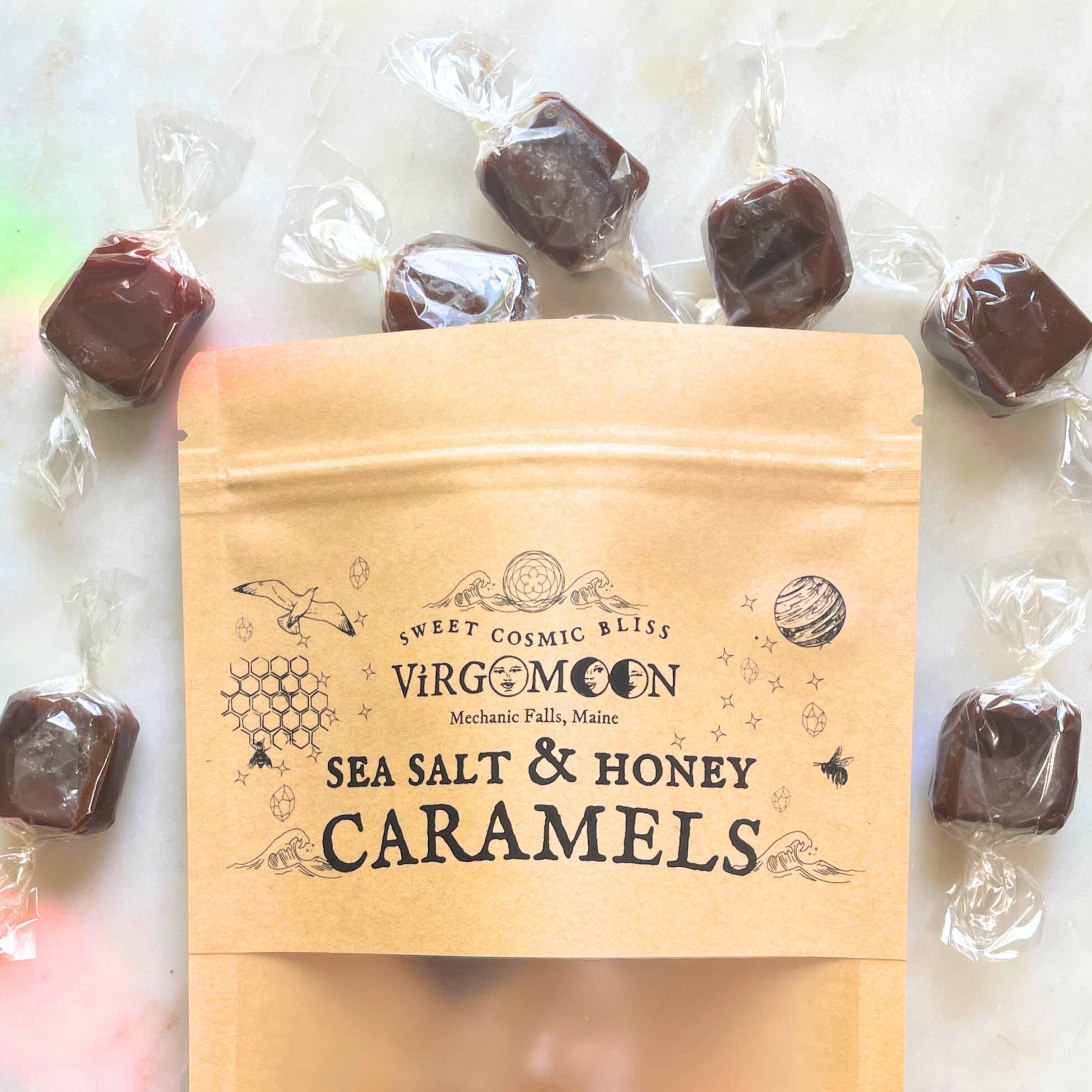 Sea Salt & Honey Caramels