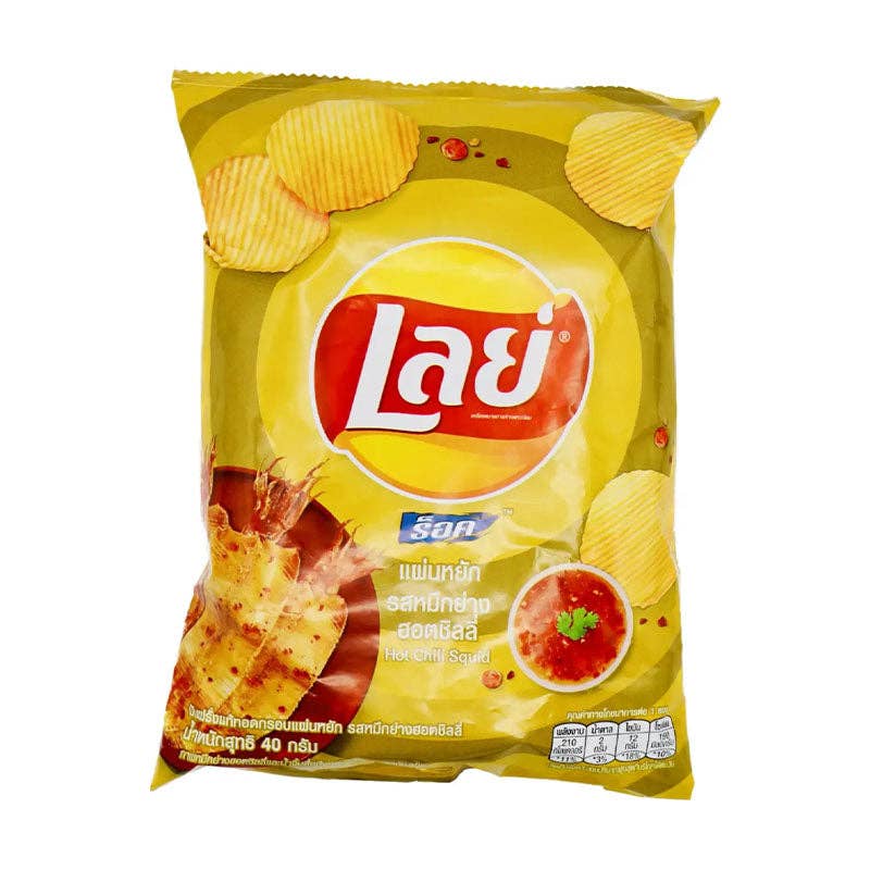 Lays Hot Chili Squid Flavor