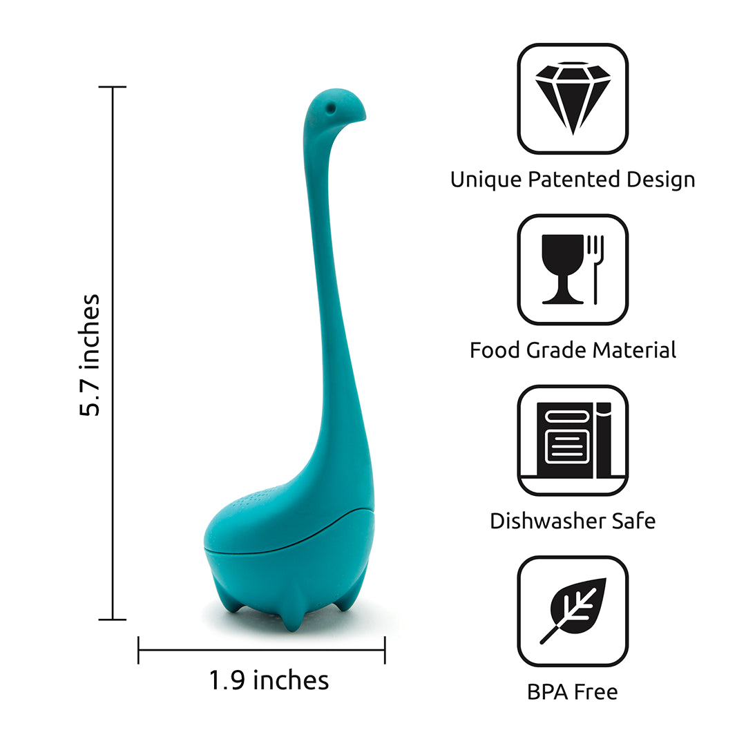 Baby Nessie Tea Infuser (Turquoise)