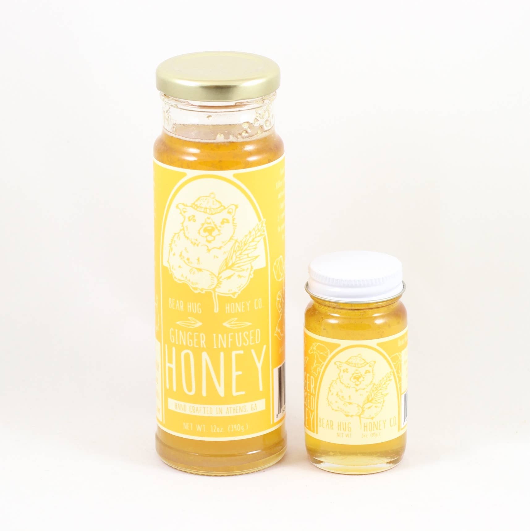 Ginger Infused Honey - 12oz