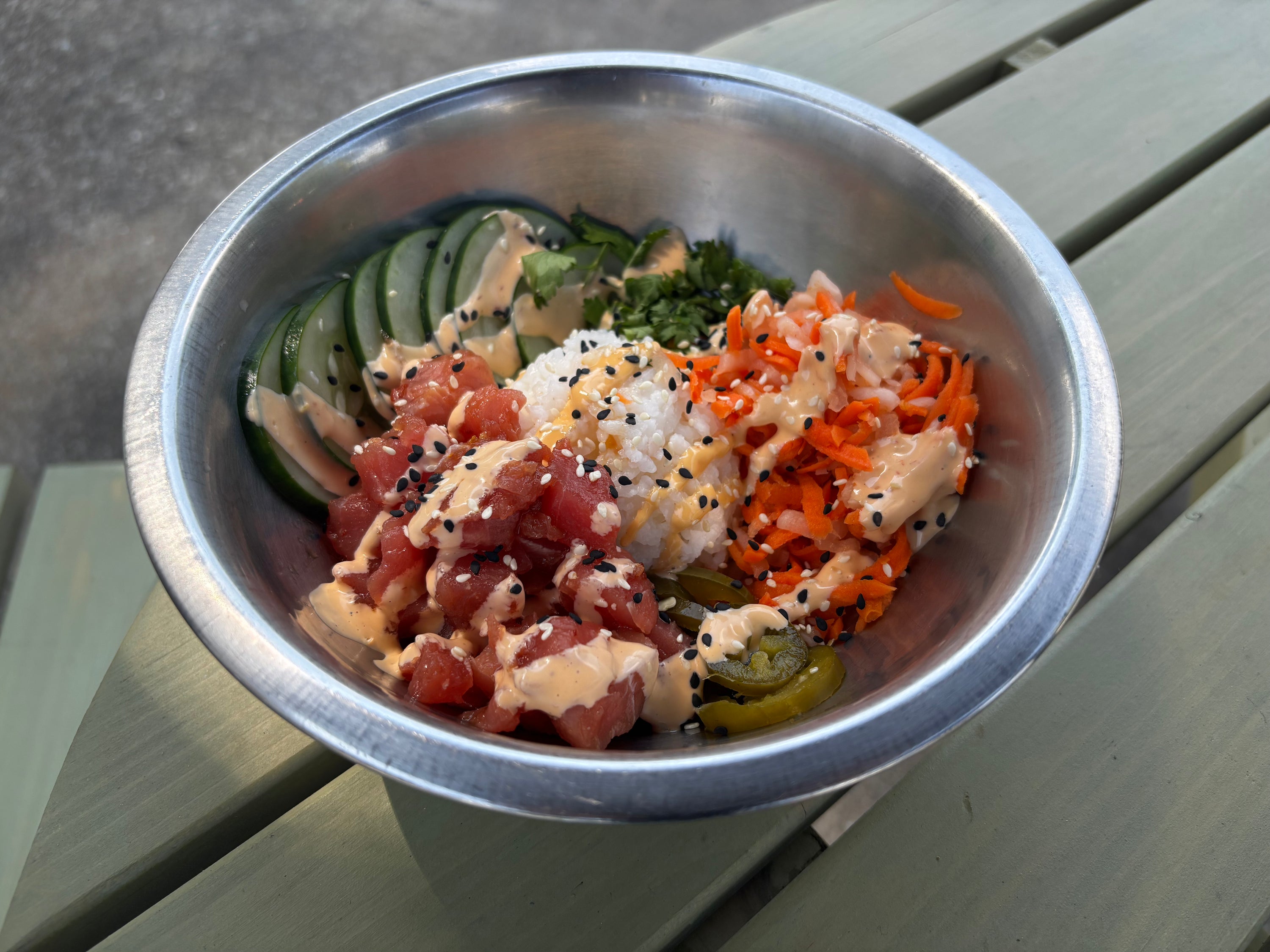 Tuna Poke Rice Bowl GF