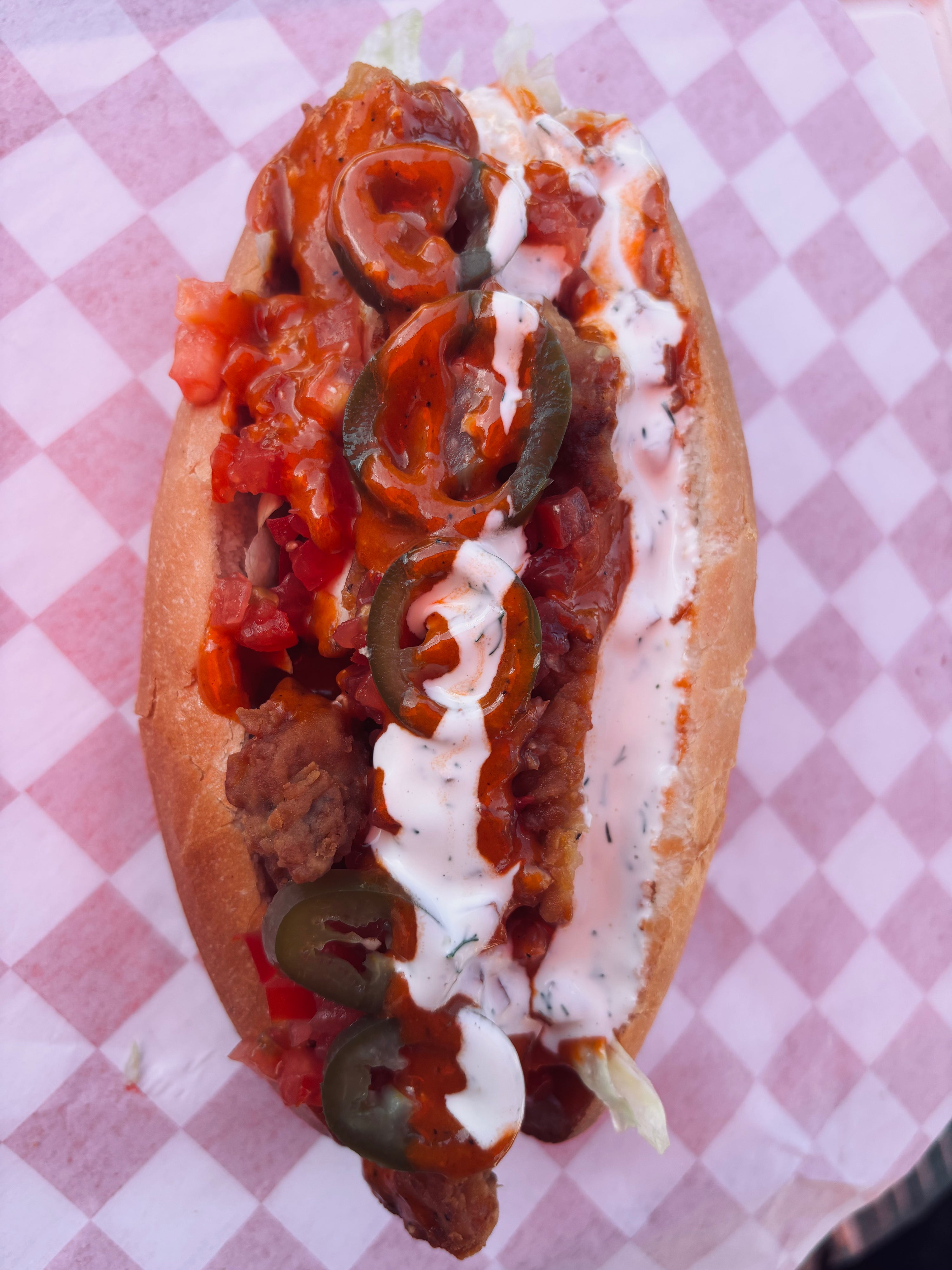 Fried Chicken Hoagie