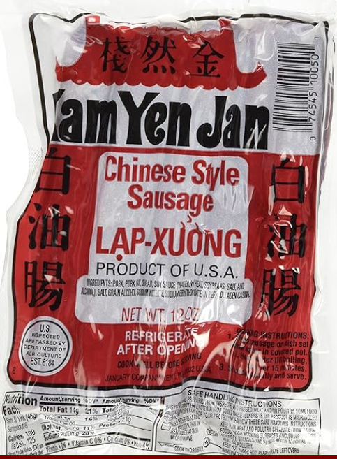 Kam Yen Jan Chinese Style Sausage