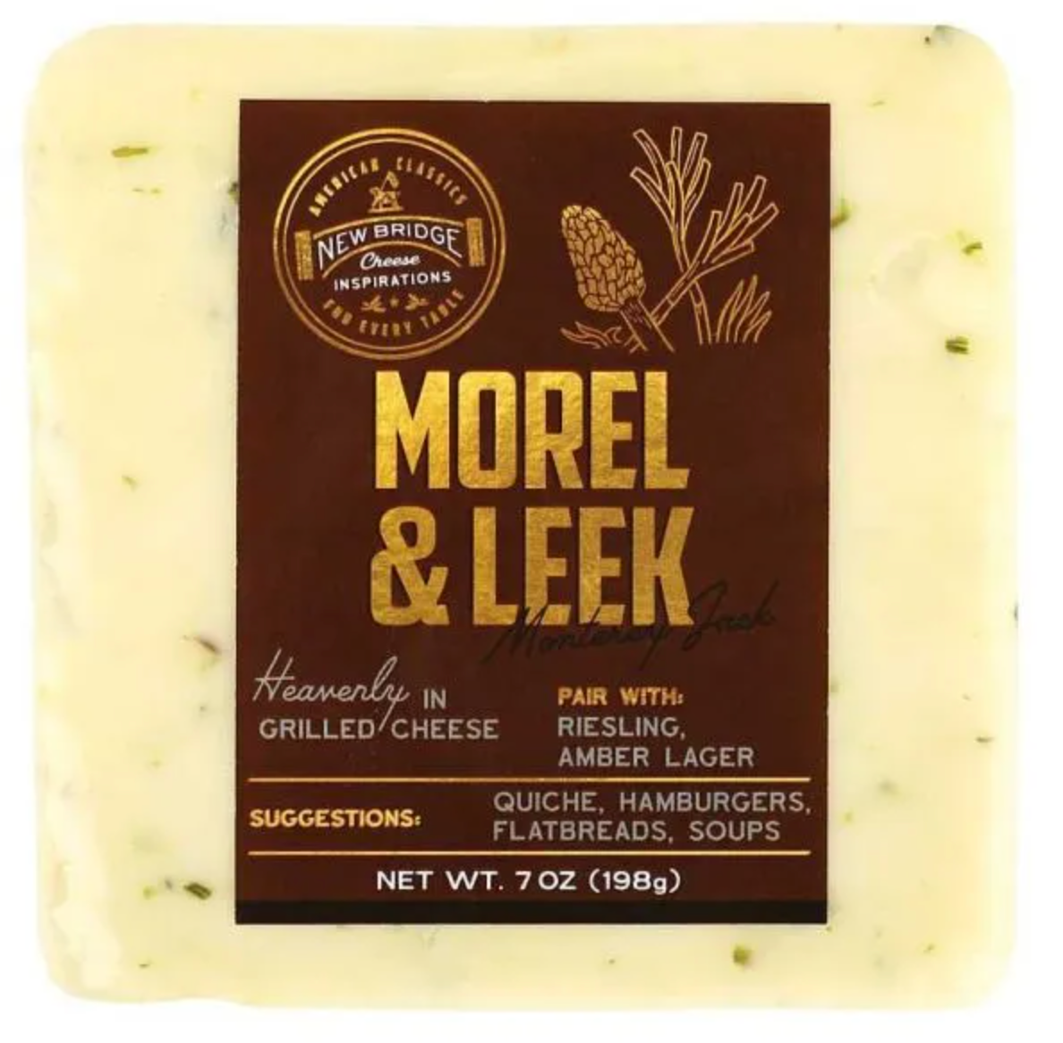 Morel & Leek Monterey Jack