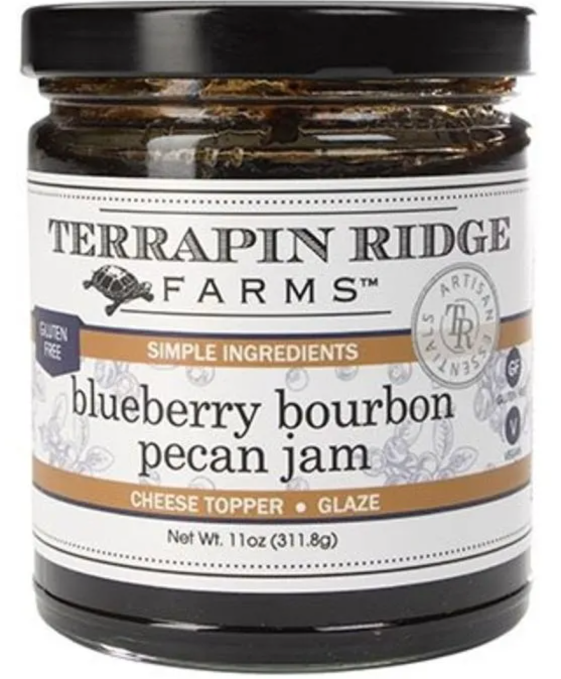 Blueberry Bourbon Pecan Jam