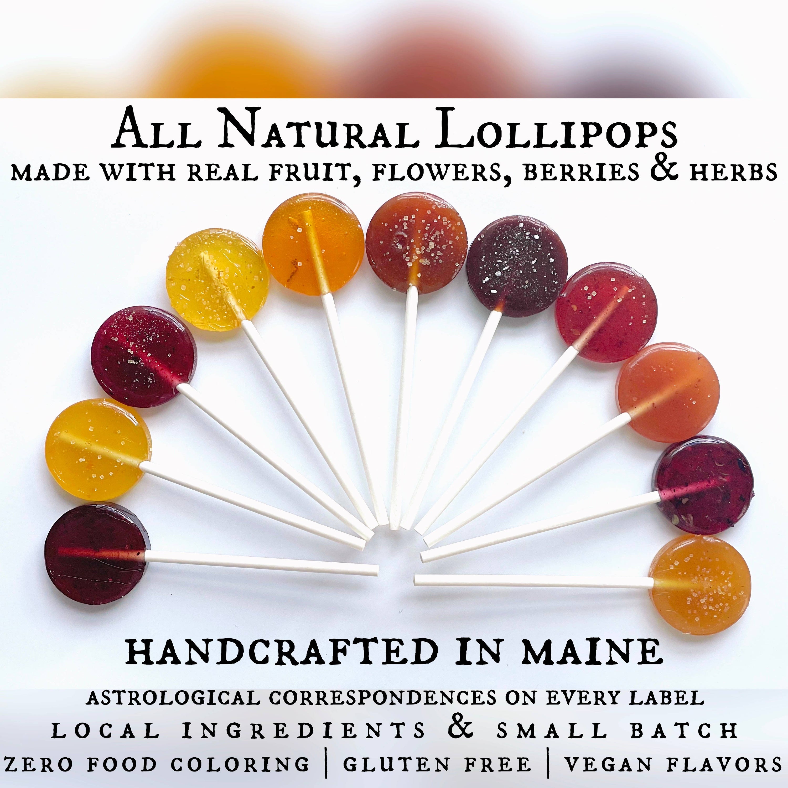 Plants & Planets Lollipops (Vegan)