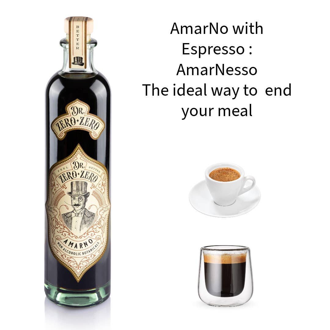 Dr Zero Zero AmarNo Award Winning Non-Alcoholic Amaro