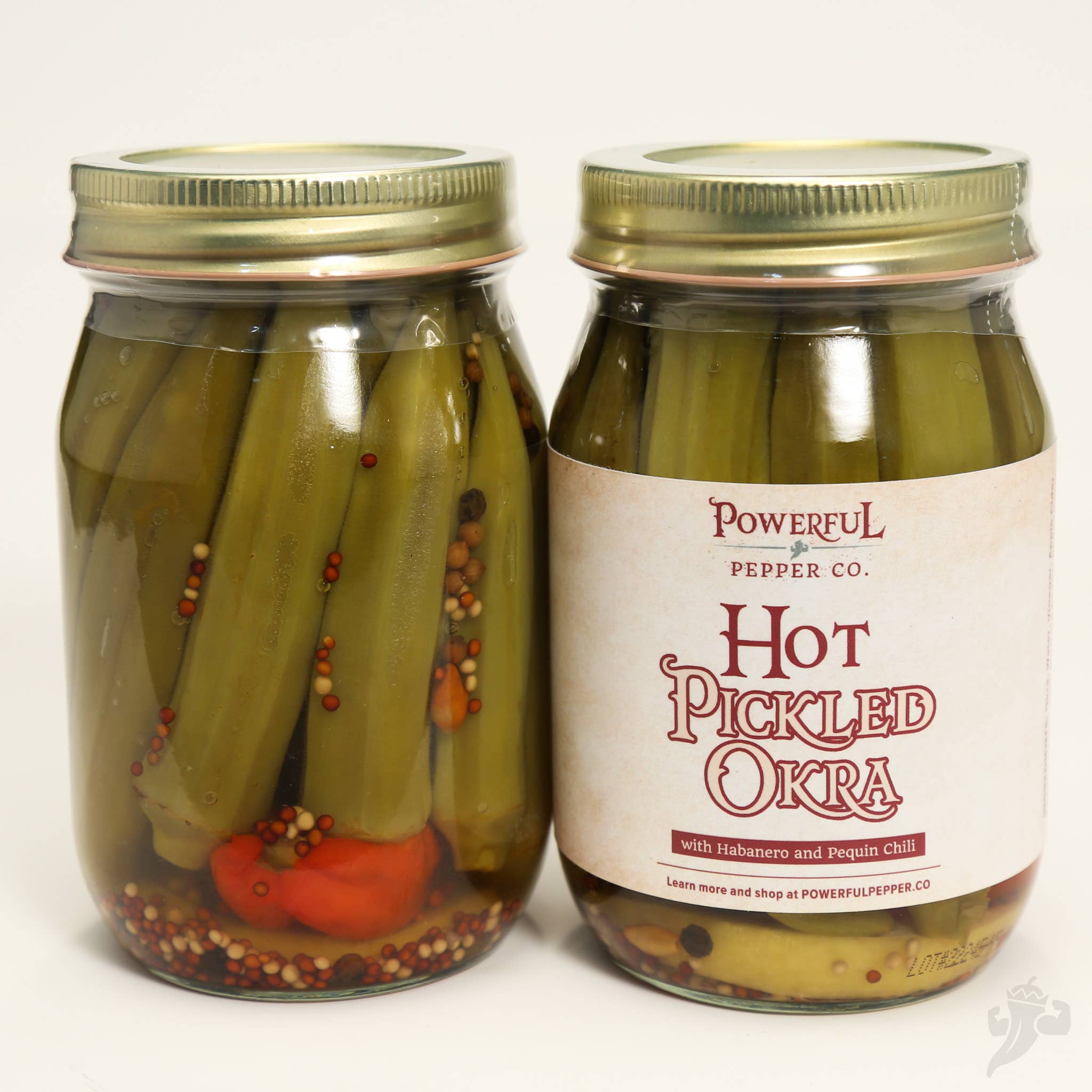 HOT Pickled Okra