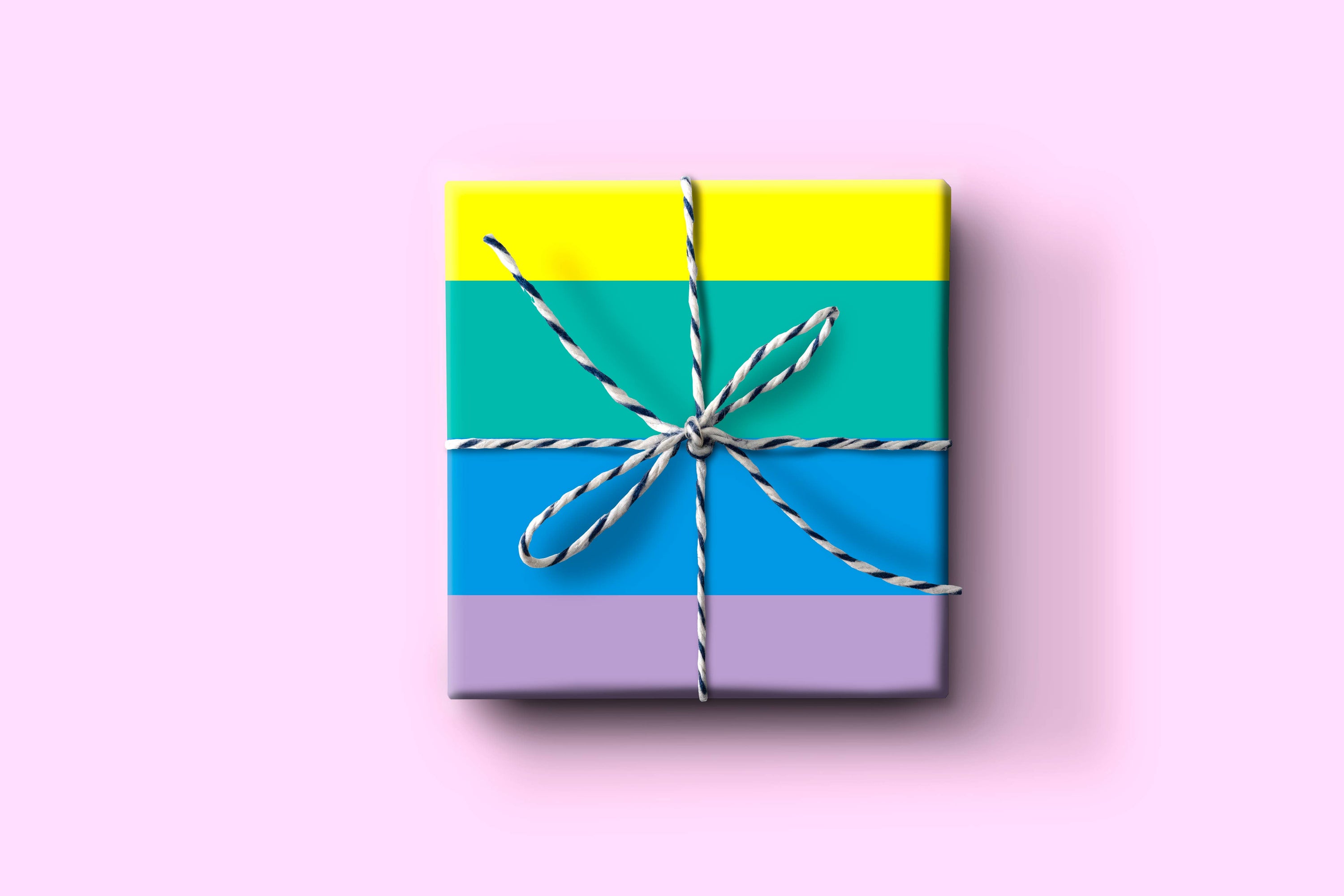 LGBTQIA+ Rainbow Pride Gift Wrap / Wrapping Paper Sheet 