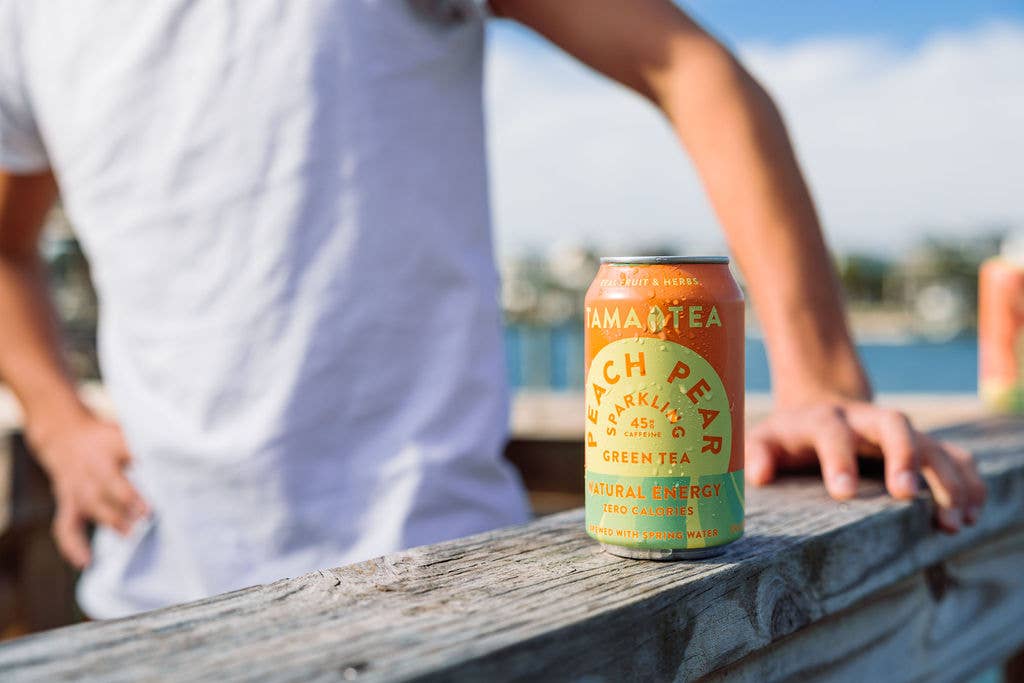 Peach Pear - Organic Sparkling Green Tea