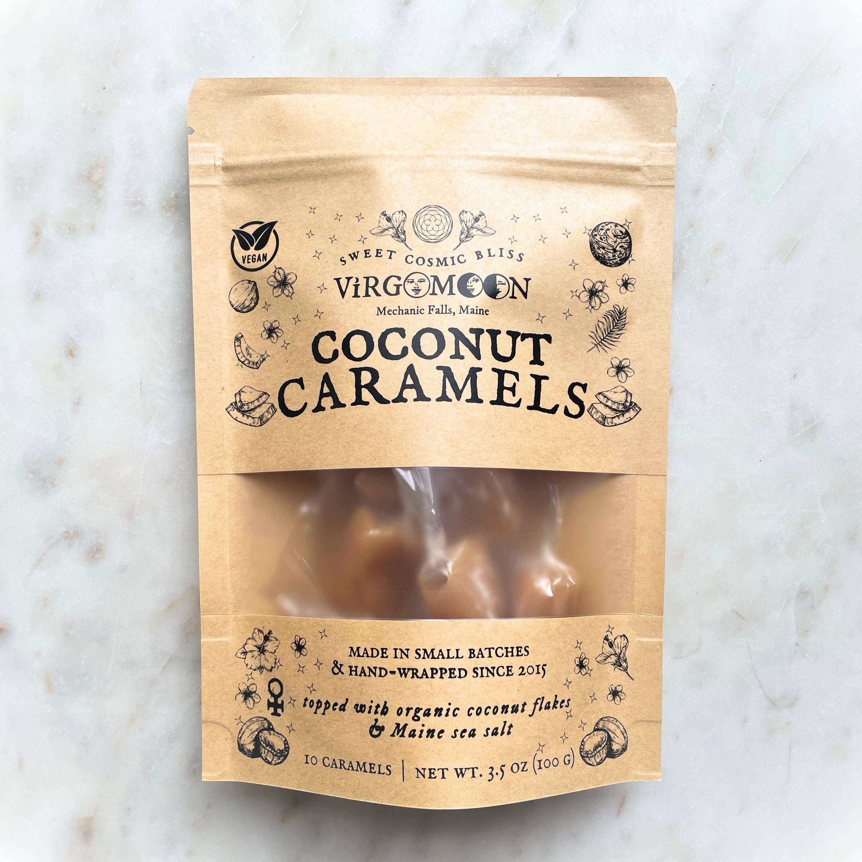 Coconut Caramels (Vegan)