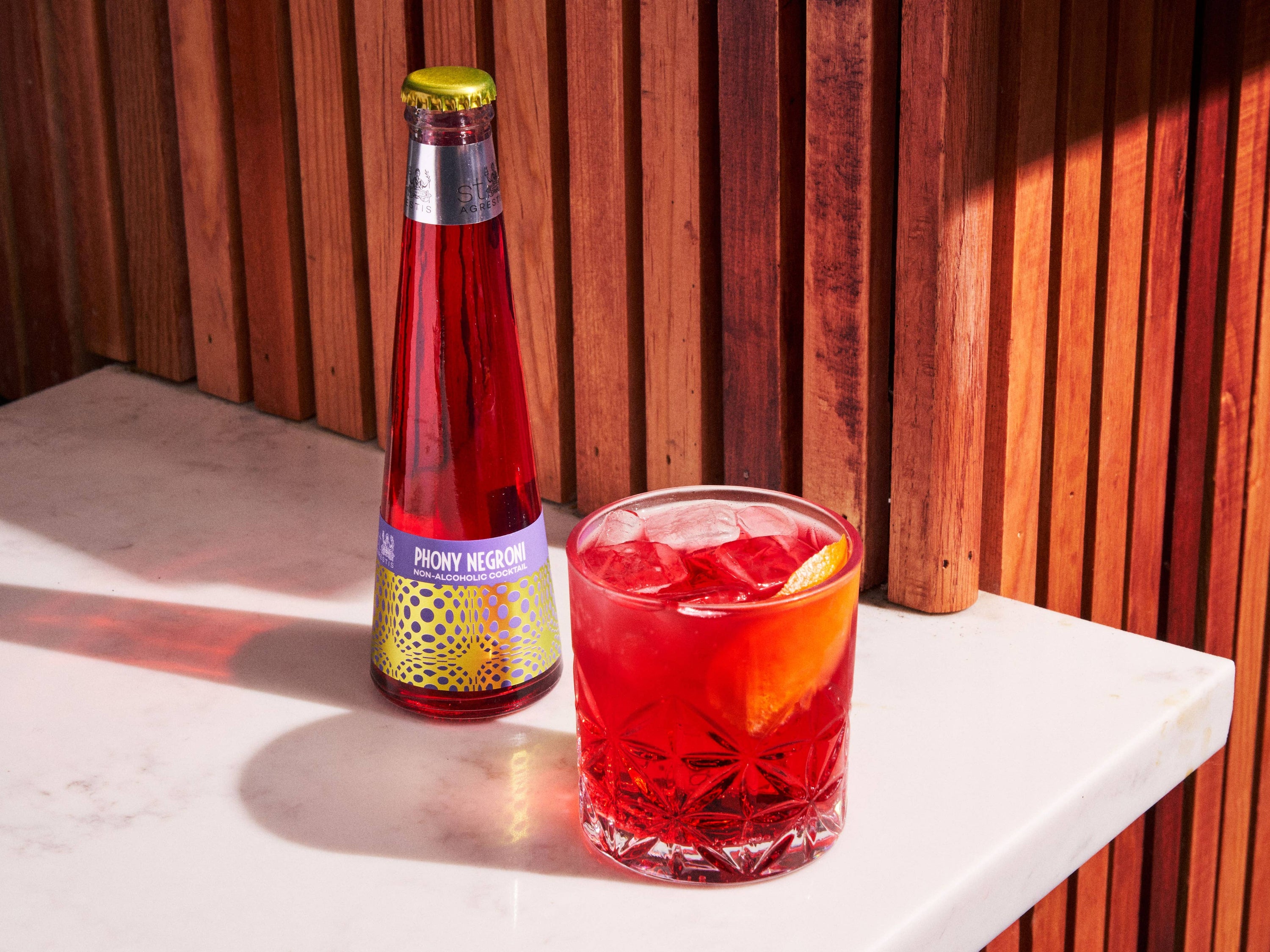 St. Agrestis Non-Alcoholic Phony Negroni®.