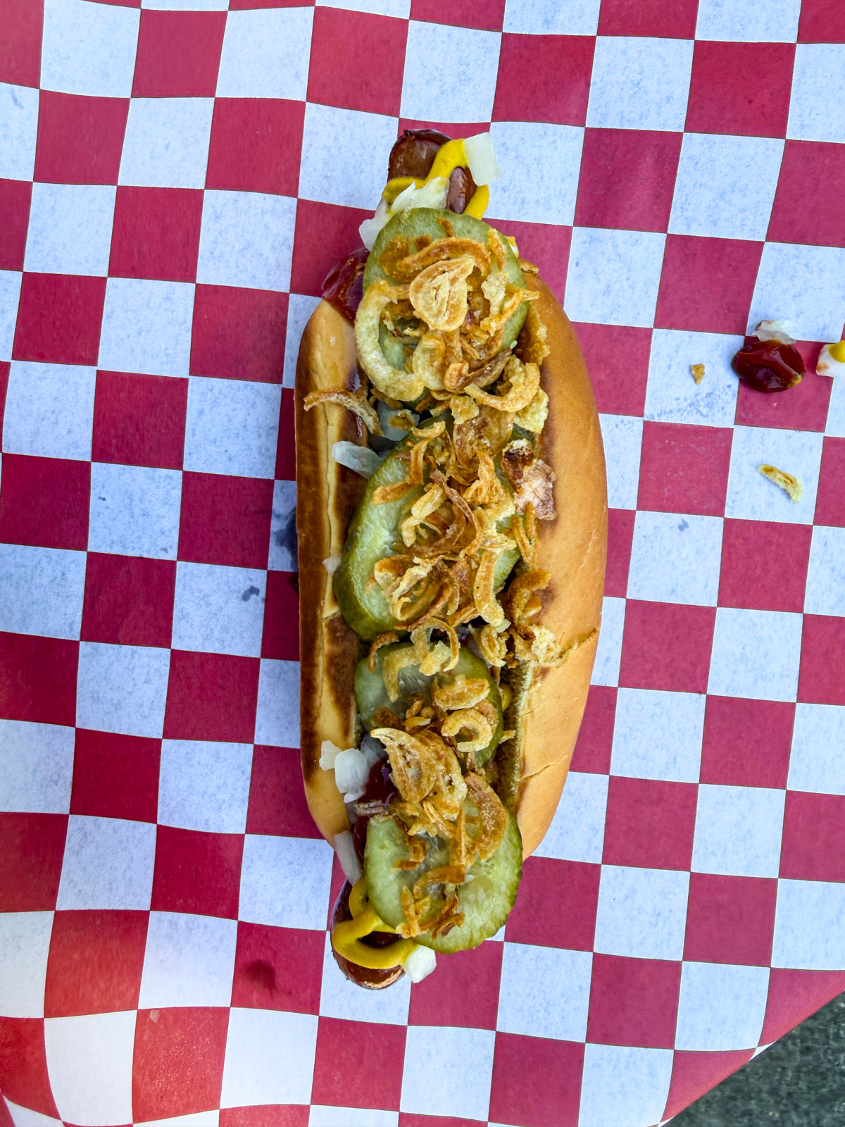 Med Det Hele Hot Dog
