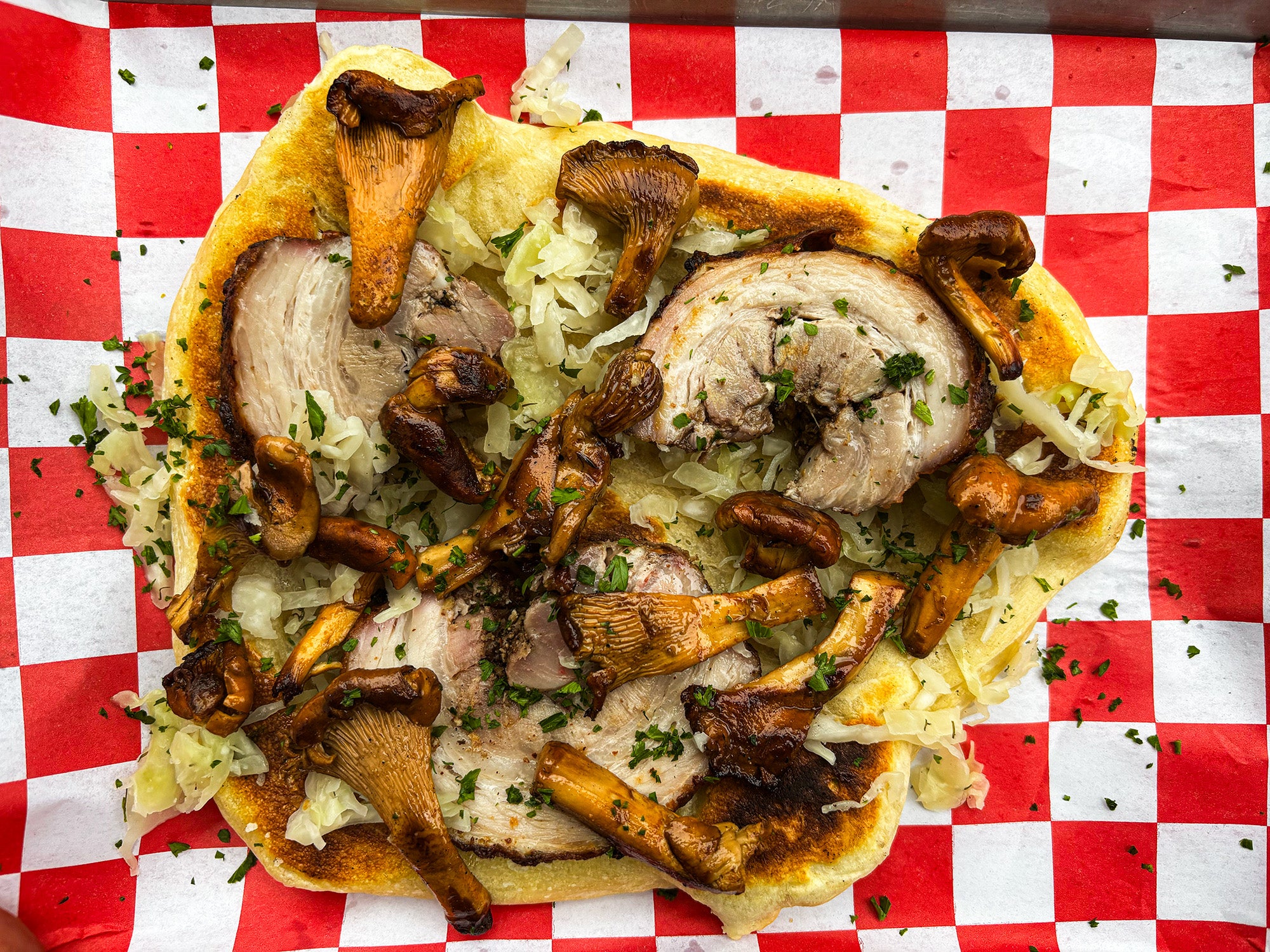 Porchetta & Chanterelles