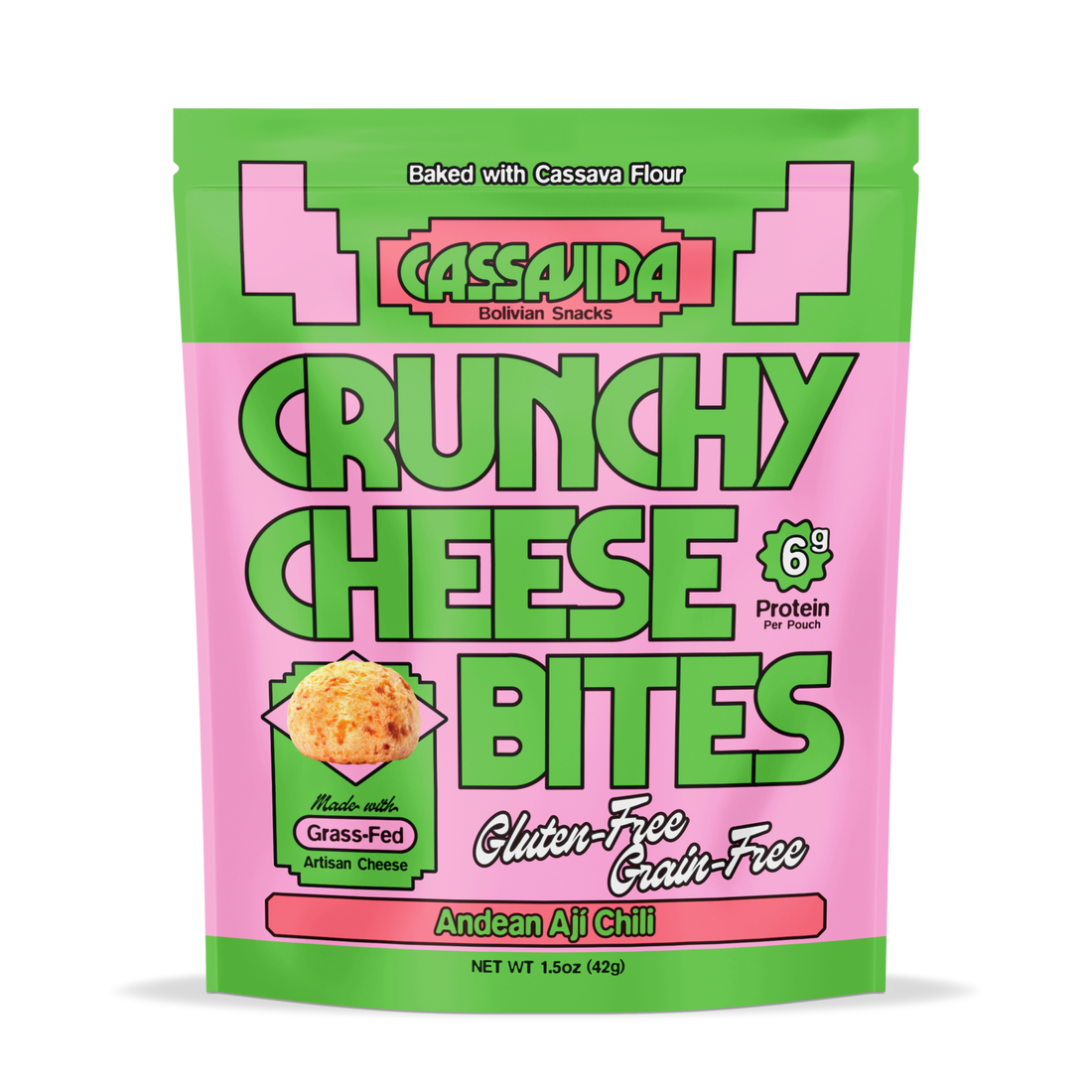 Cassavida Crunchy Cheese Bites - Spicy Aji