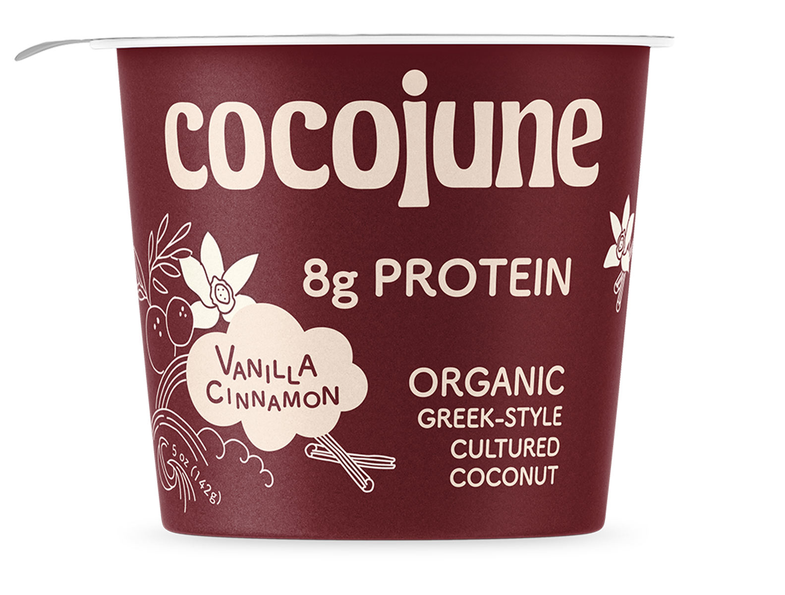 Cocojune Coconut Protein Yogurt - Vanilla Cinnamon
