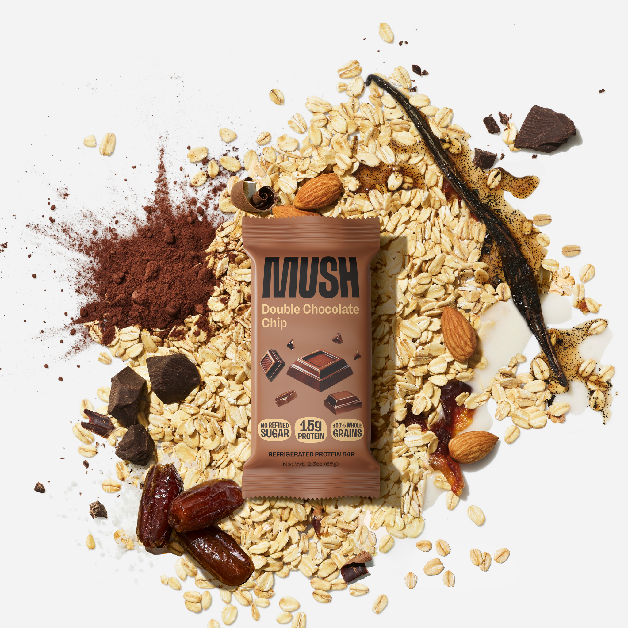 Mush Double Chocolate Protein Bar
