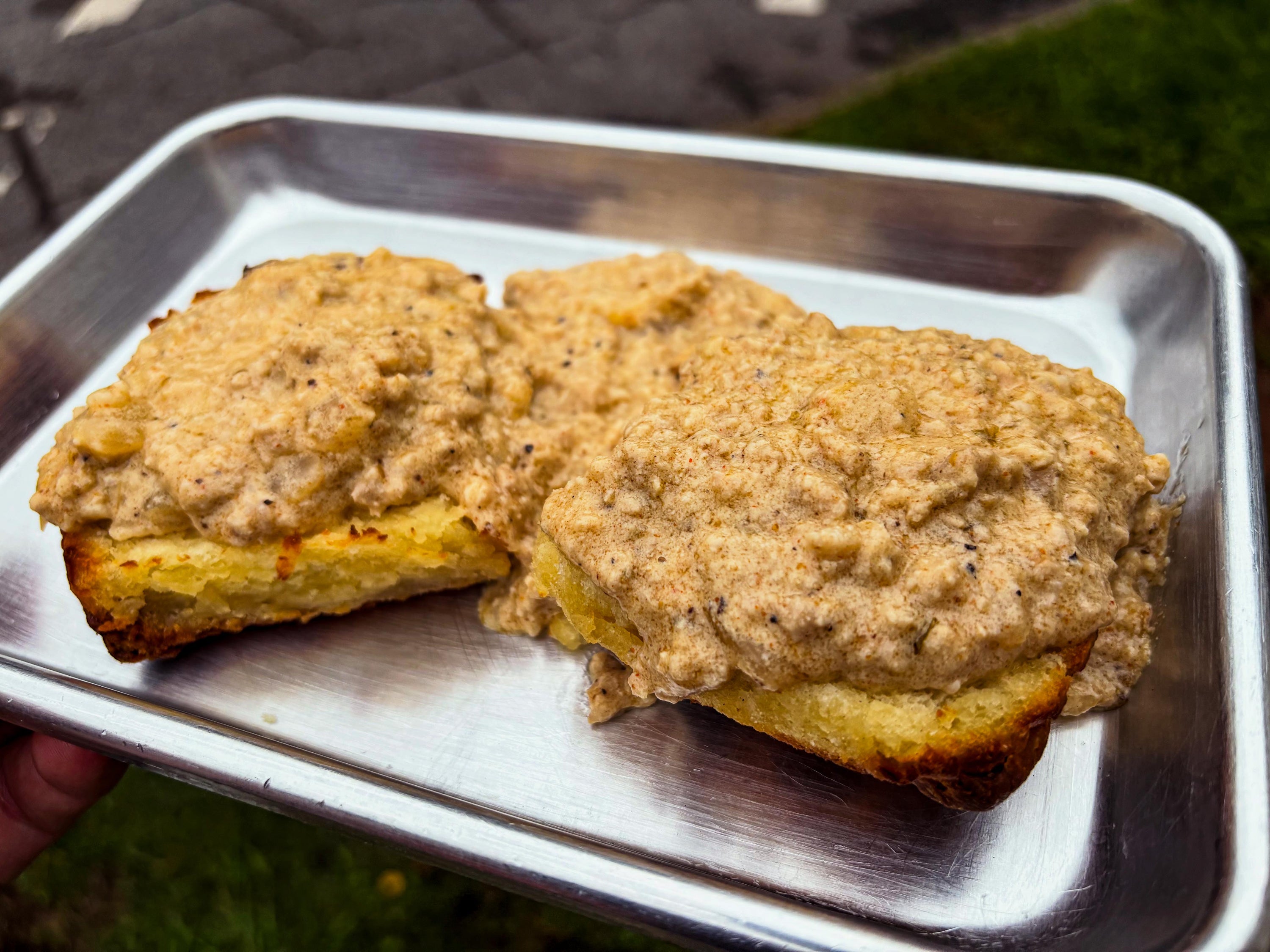 Biscuit & Sausage Gravy